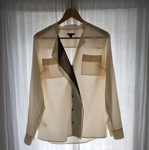 Ann Taylor Silk blouse size 4